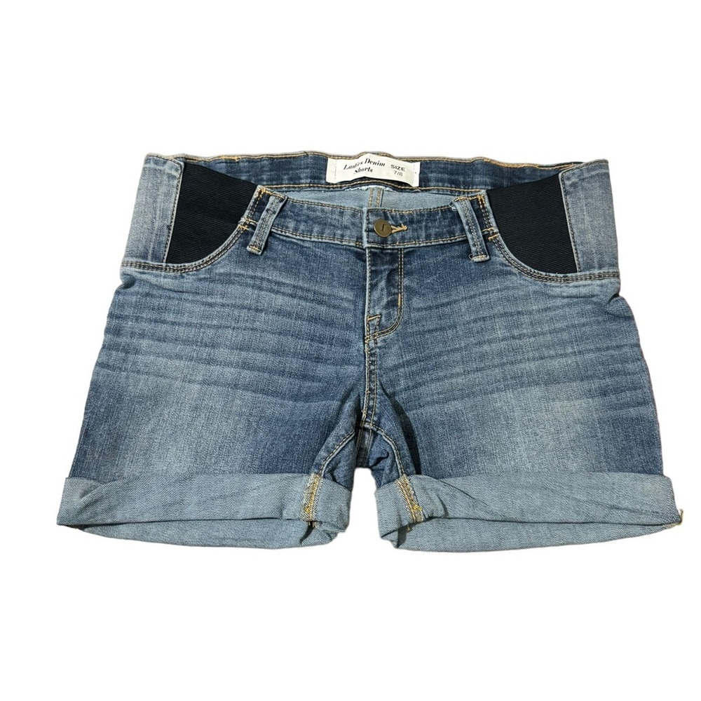 Five gold Ladies Denim shorts for women